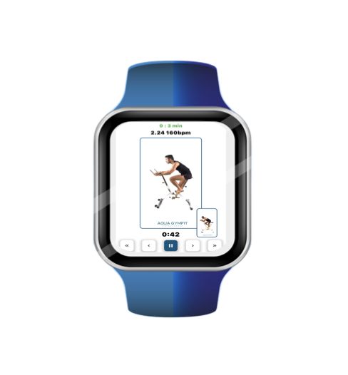 AquaGymFit sur Apple Watch