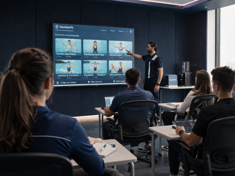 AquaGymFit pour centre de forlmation